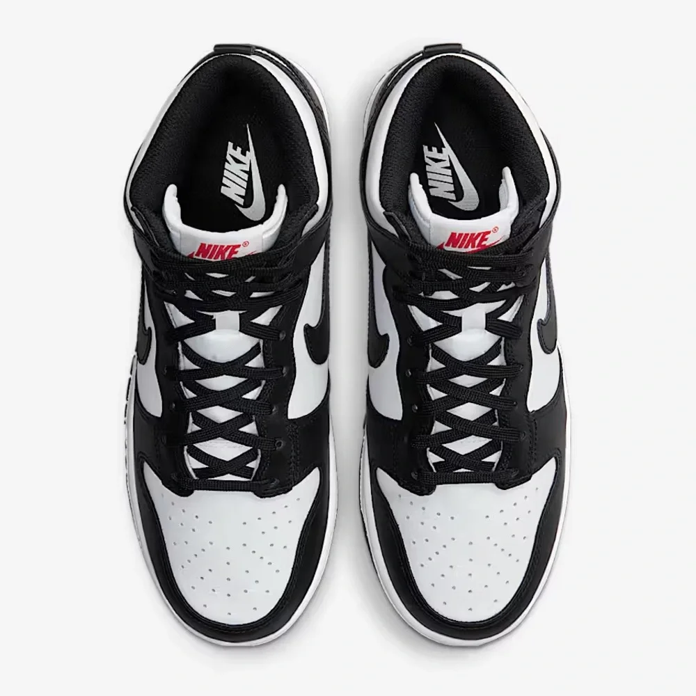 Nike Women's High-Top Sneakers in Black & White